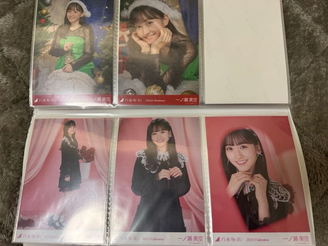 乃木坂 生写真 一ノ瀬美空 MVコンプ 5枚セット絶秒の1秒前〜ネーブルオレンジ