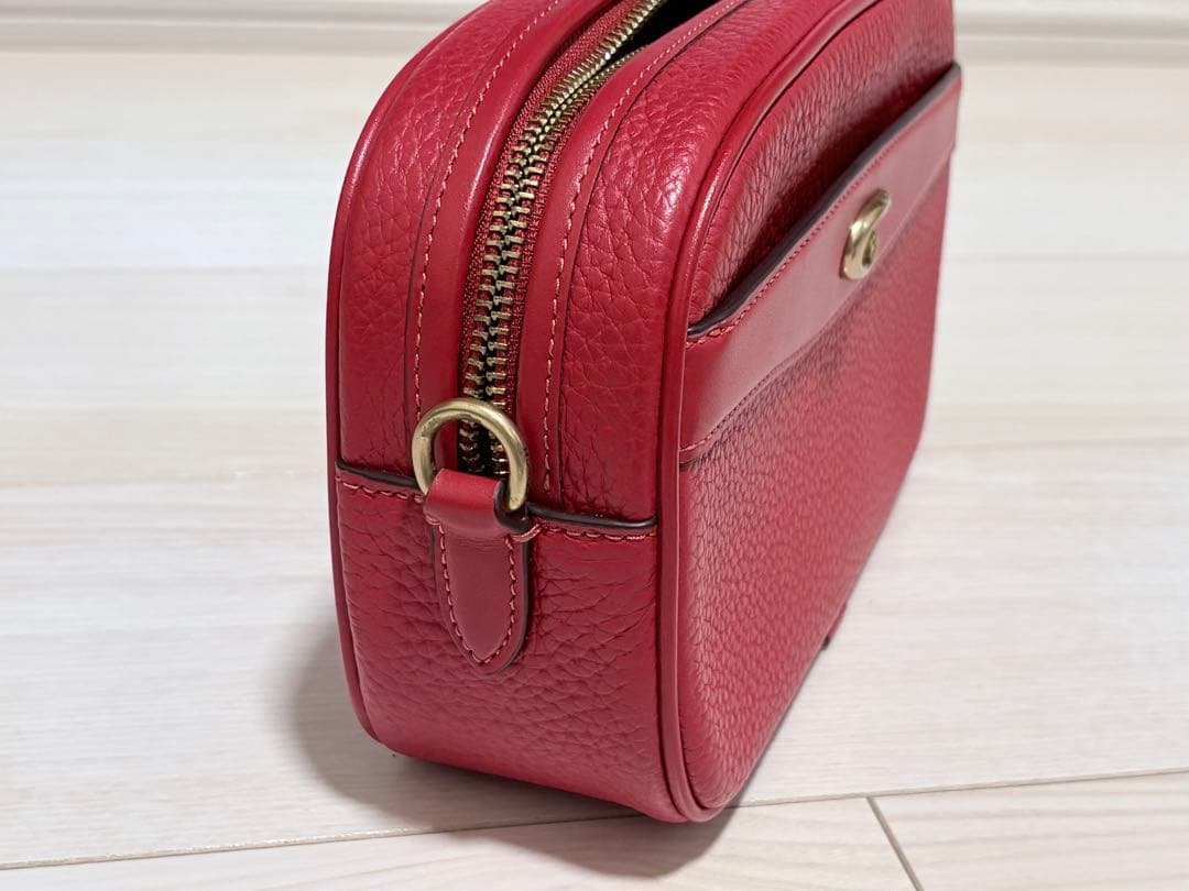 美品 コーチ ショルダーバッグ カメラバッグ 斜め掛け CC386 クロスボディ