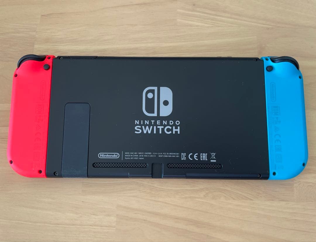 Nintendo Switch （ネオンブルー&レッド） ケース付