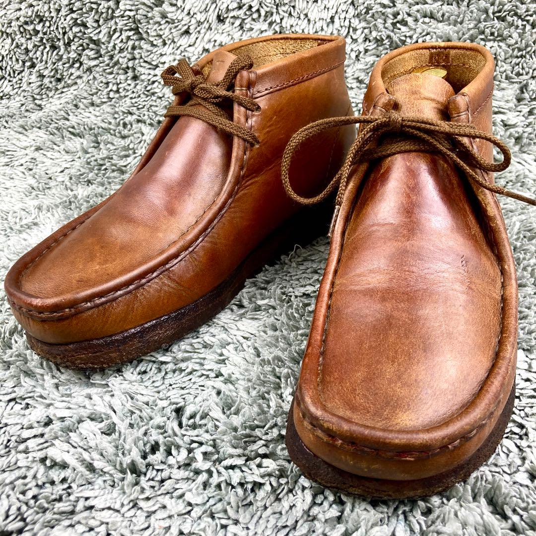 Clarks クラークス ワラビー レザー ブラウン8 26cm