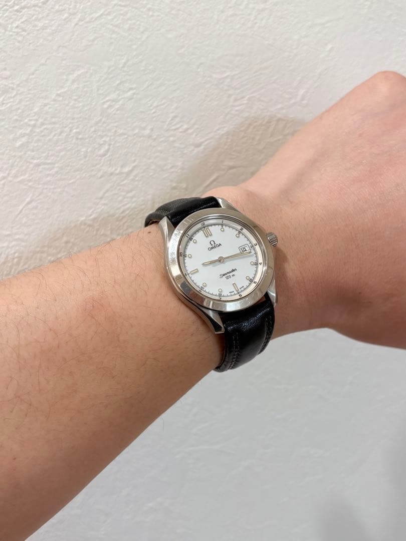 オメガ シーマスター120m Ref.396.1501 クォーツ メンズ純正尾錠