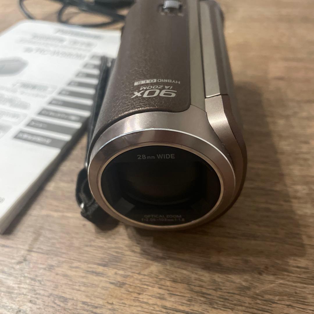 パナソニック HDビデオカメラ ブラウン HC-W580M