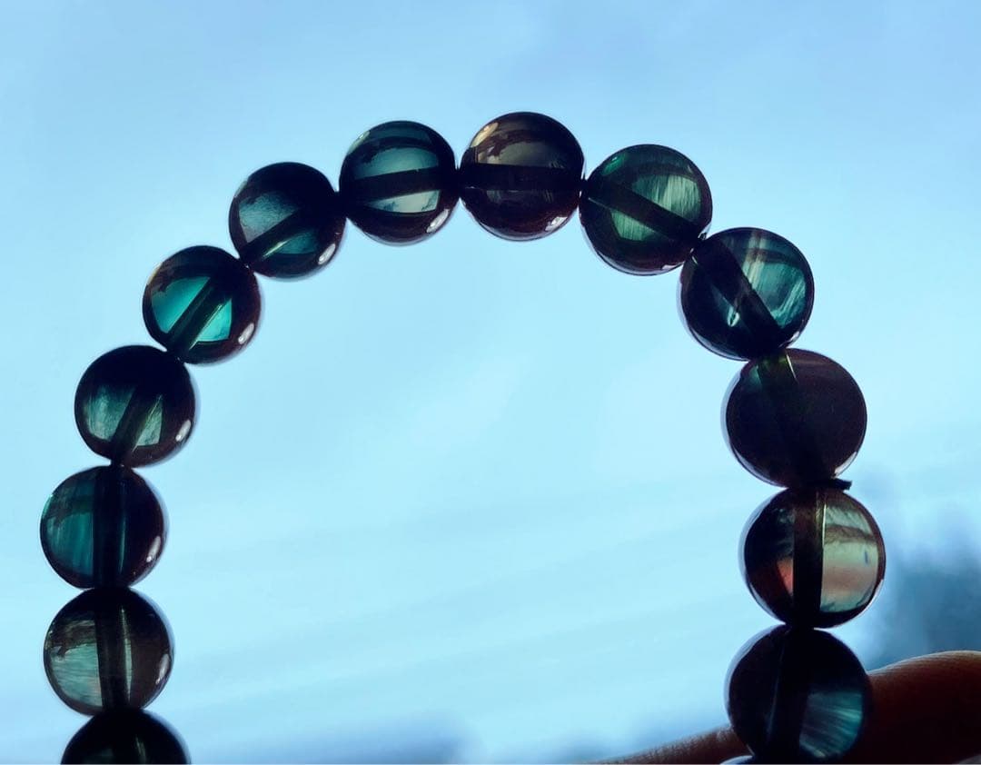 のんのんページ　カラーチェンジアンデシンブレスレット