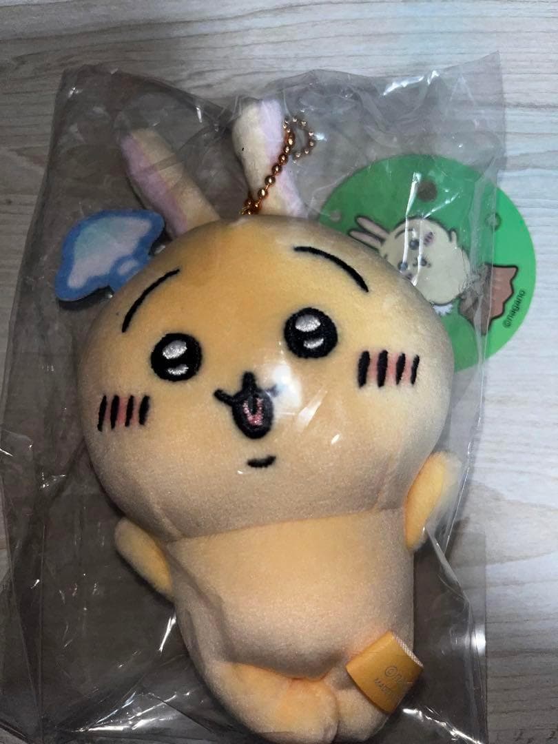 ちいかわ うさぎ ちいかわの森 マスコット タグ付き ちいかわの森 マスコット うさぎ ちいかわ うさぎ ちいかわの森