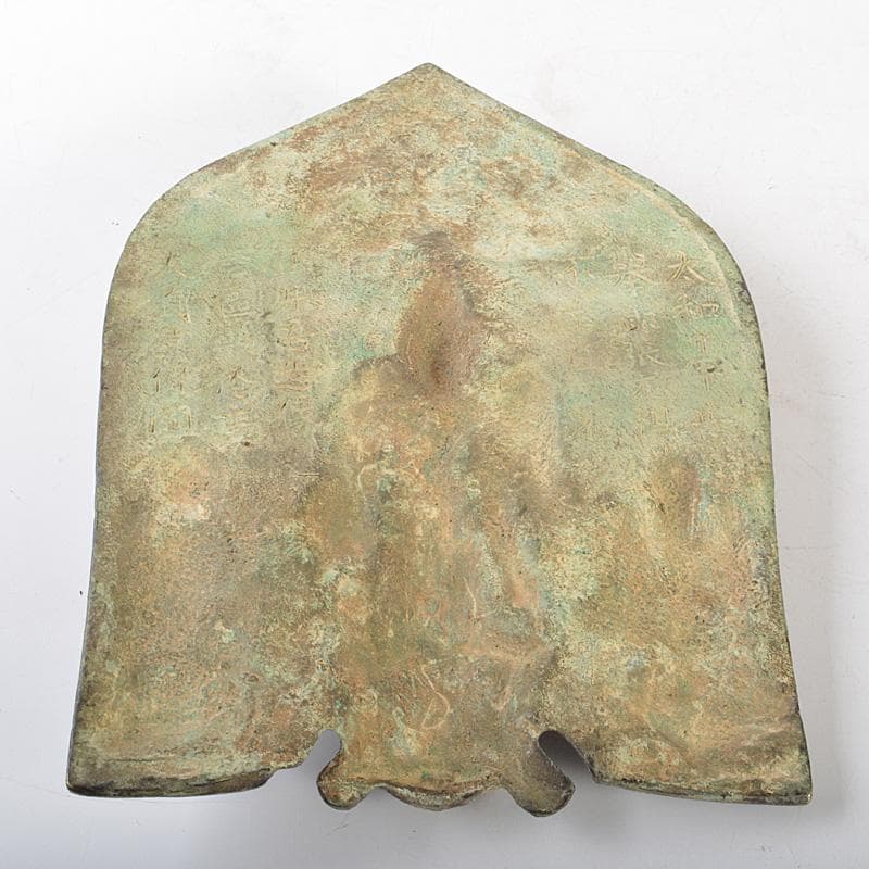 仏教美術　古銅　朝鮮李朝仏　仏像　押出仏　打出仏　置物　M　R6884