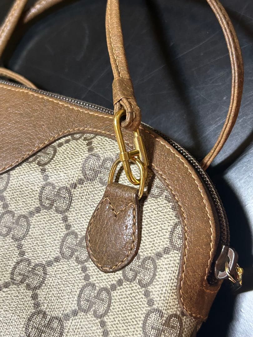 m*a様 オールドグッチ G Gパターン　シェリーライン　ミニショルダーバッグ