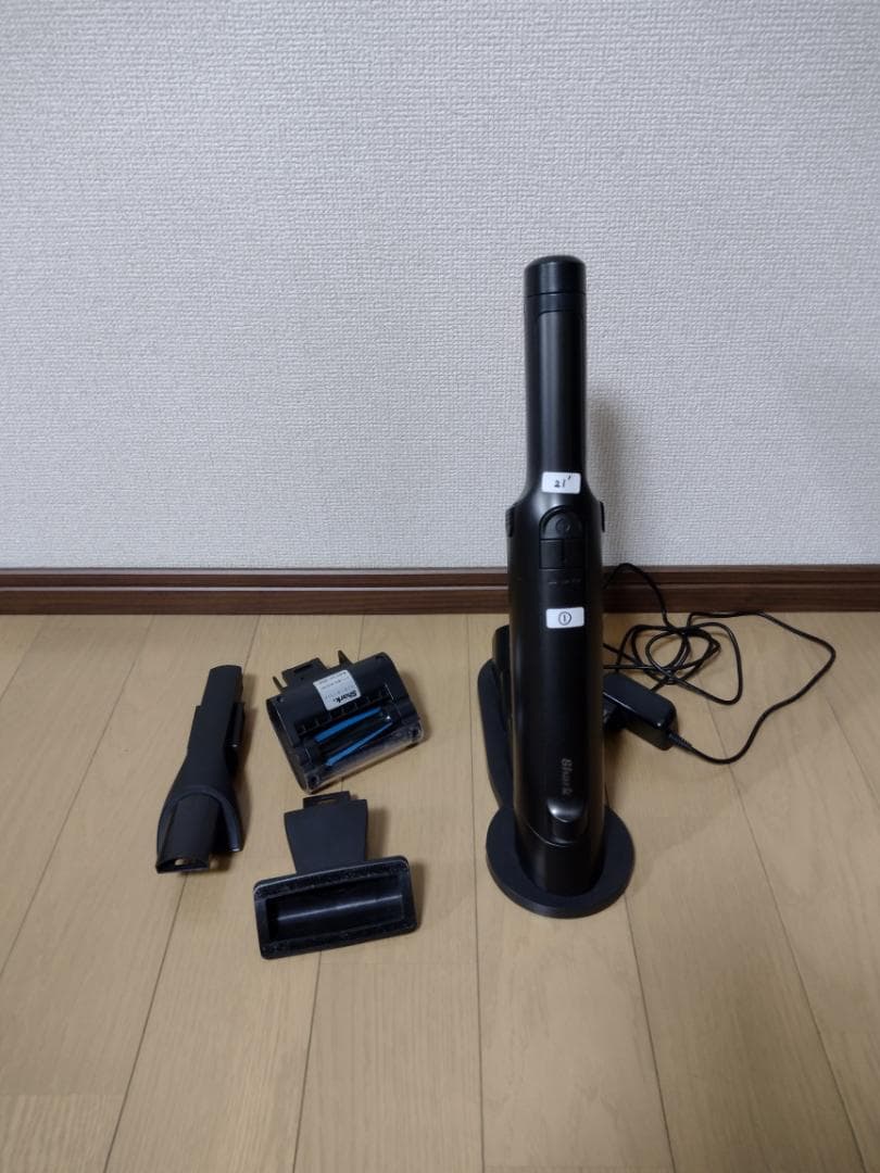 みる専用シャーク☆ハンディクリーナー☆WV416JGY☆バッテリー新品と同等
