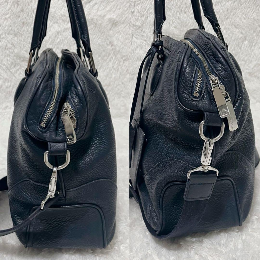 ペッレモルビダ メイデンボヤージュ 2室 2WAY ビジネスバッグ 紺A4