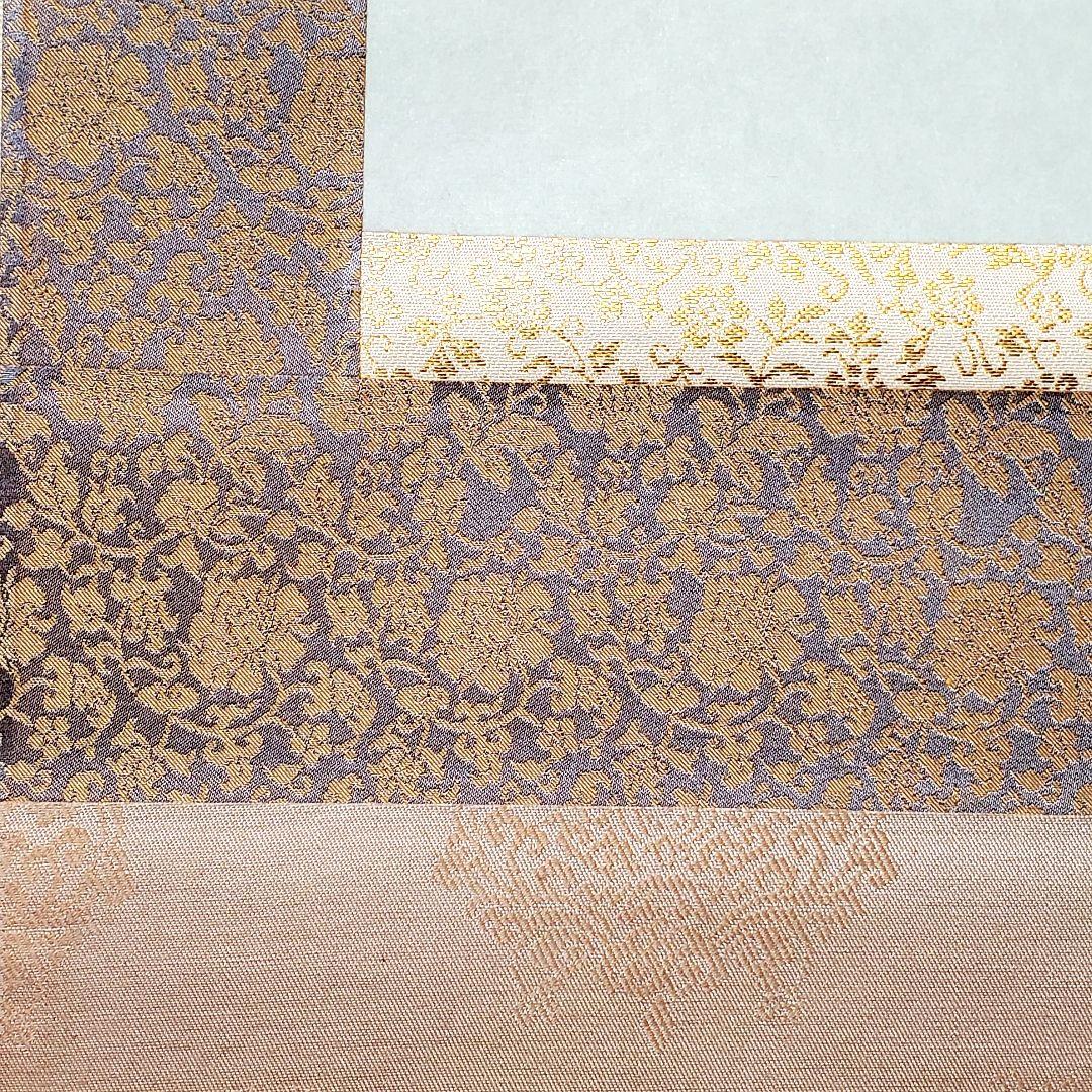 牡丹　掛け軸　小栗春峰