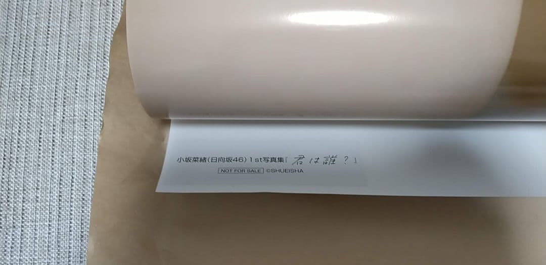 日向坂46 小坂菜緒　『君は誰？』 世界に1枚だけ！　サイン入り超特大ポスター