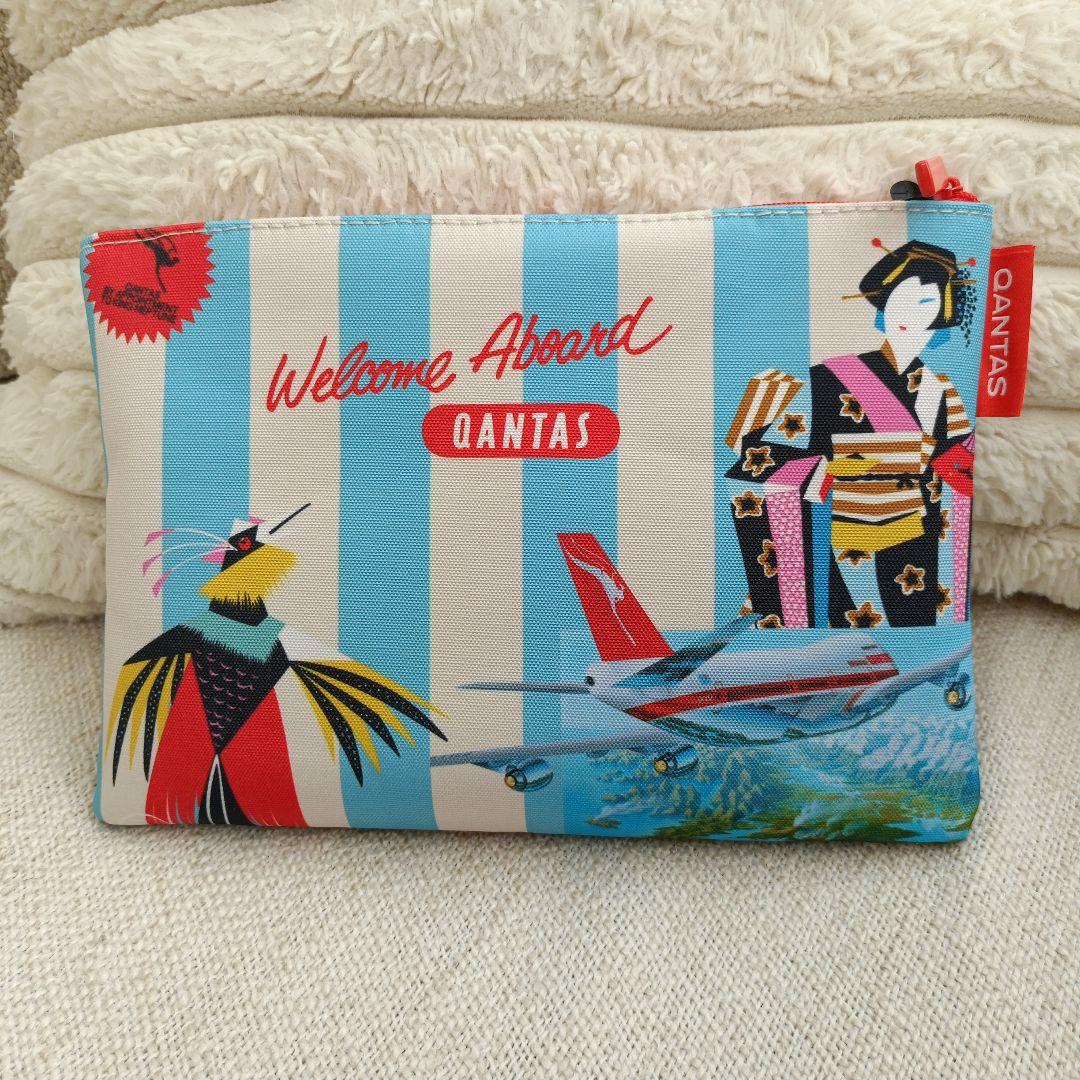 ☆新品・未開封☆ カンタス航空ビジネスクラス アメニティ ポーチ