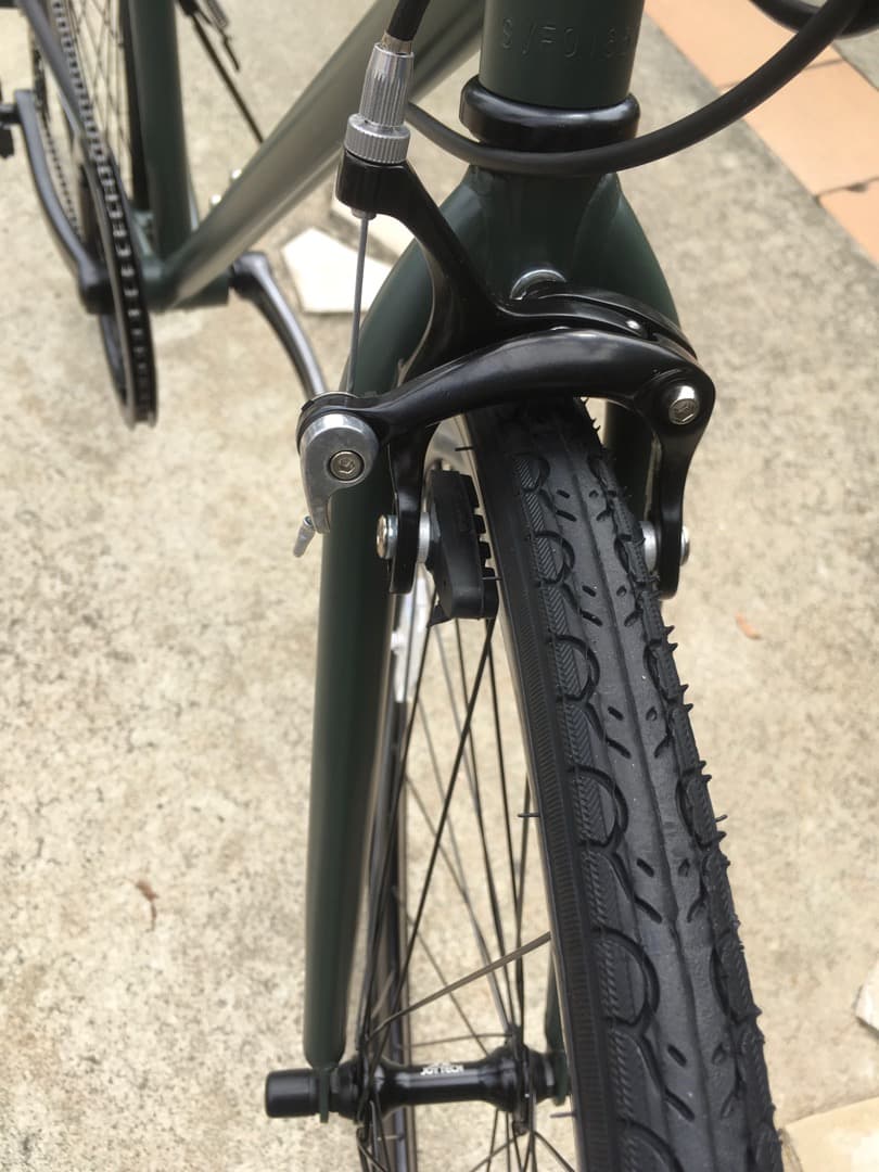 新車】 クロスバイク backpacker. マットブラック 新車】 クロスバイク