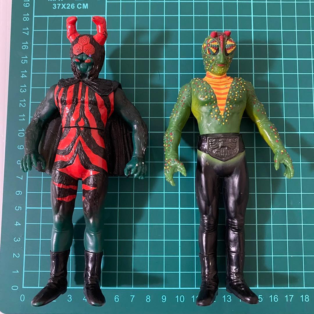 仮面ライダー怪人 ザンジオー イカデビル 蜘蛛男 死神カメレオン 硬質