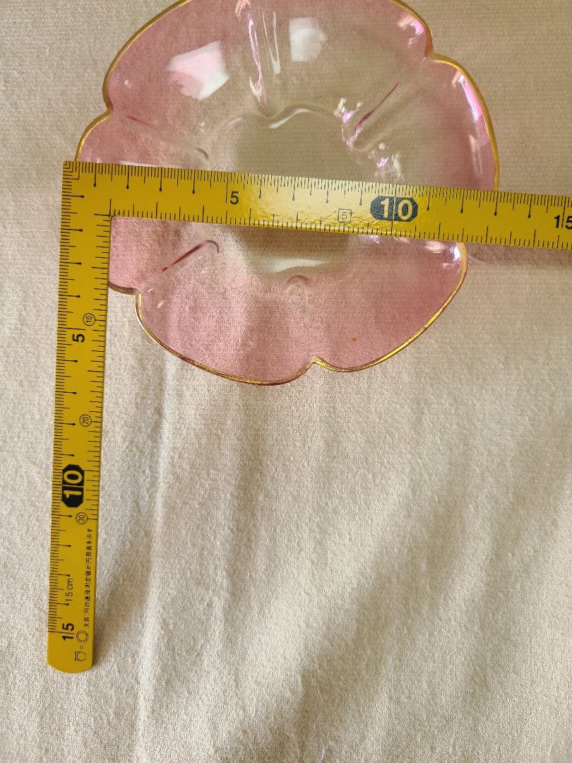 希少】ムラーノグラス ガラスボウル 曲線ハンドル付き 希少 ベネチアン