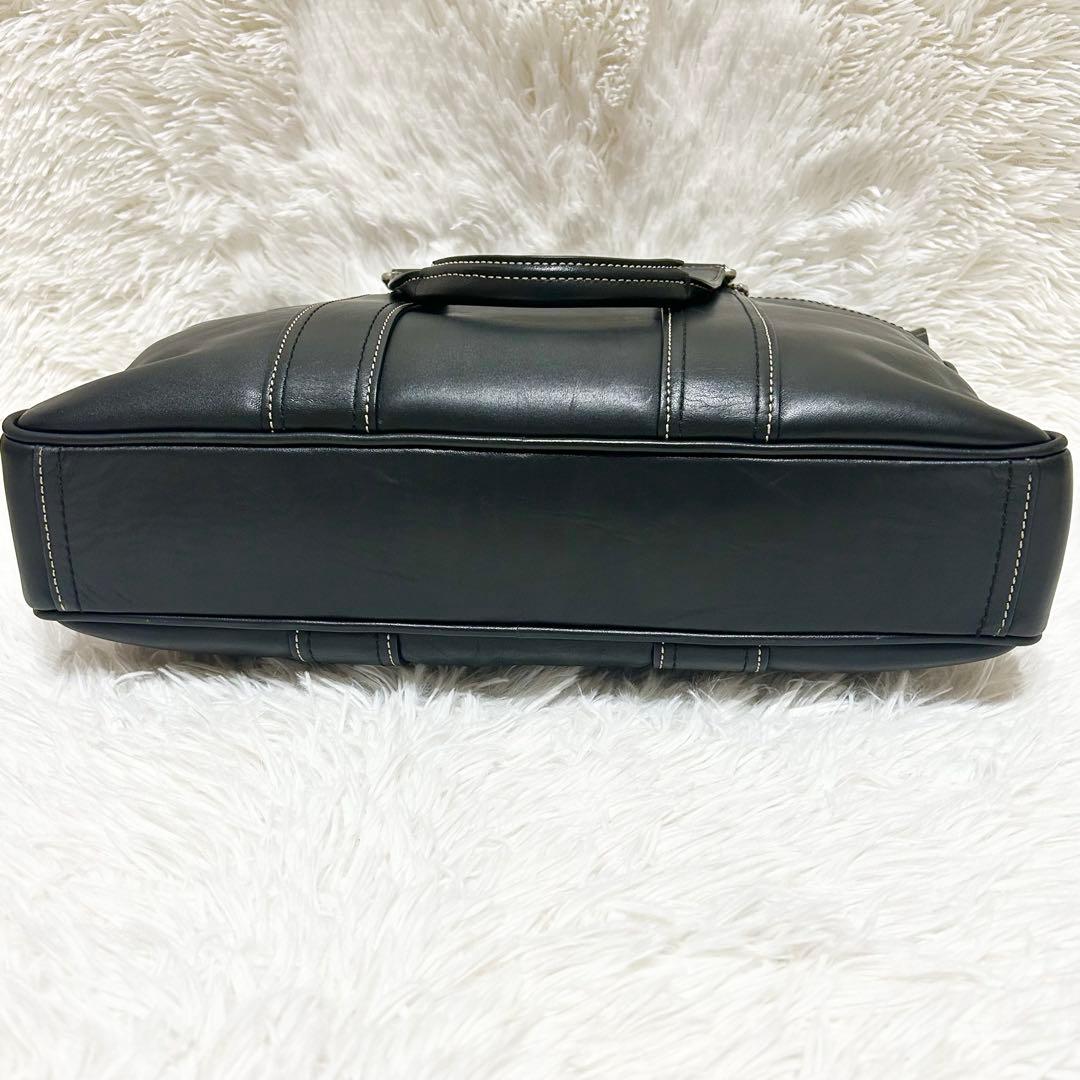 未使用級✨COACH ビジネスバッグ 2way オールレザー ショルダーバッグ