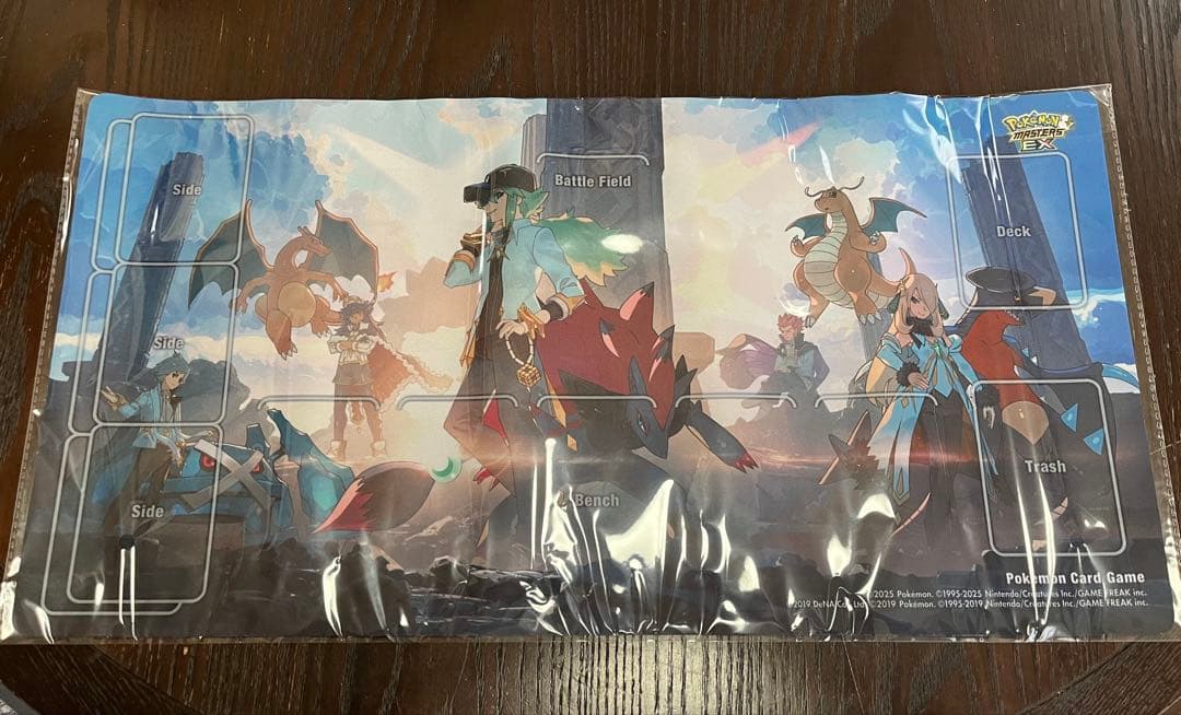 ポケモン マスターズEX 特製プレイマット アルコス覚醒者たち