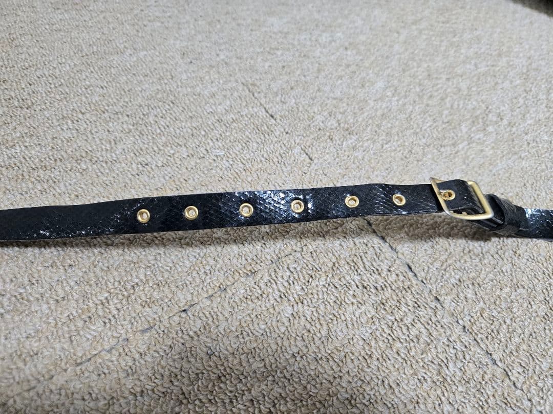 瀧川一郎モデル ギターストラップ 蛇柄 ビンテージ - メルカリ