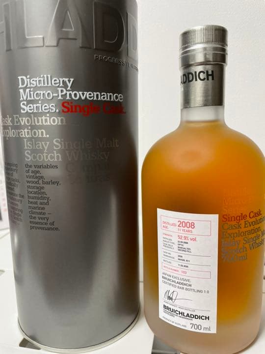 ブルイックラディ シングルカスク MPカスク 割引 ブルイックラディ