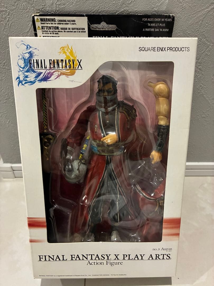 ファイナルファンタジー FFX ティーダ ユウナ アーロン アクションフィギュア