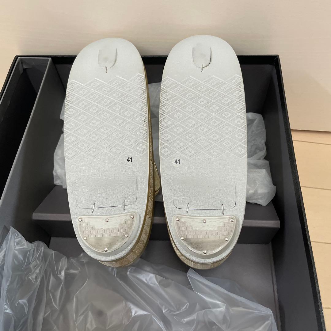 和装用バッグと下駄のセット　華三彩