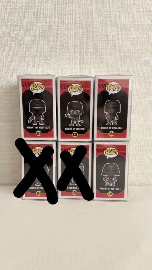 スター・ウォーズ Knight of Ren & Kylo Ren 4体セット