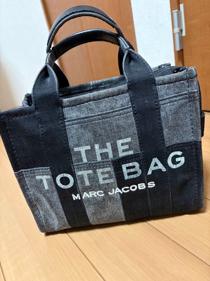 マークジェイコブス トートバッグ ショルダー 2way デニム 希少 ブラック