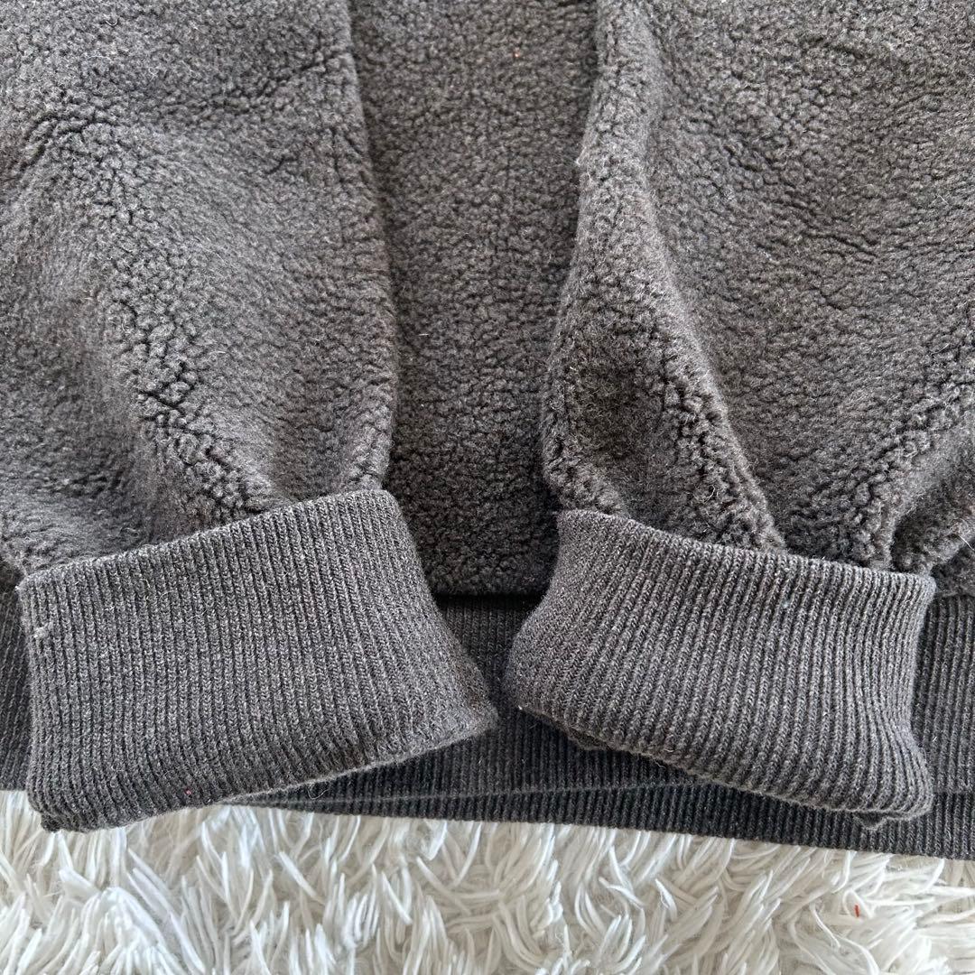 グラフペーパー Wool Boa パーカー サイズ1 グレー