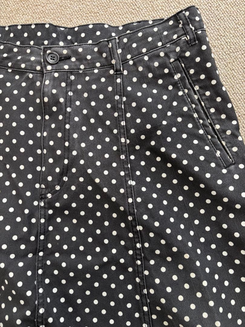 BLACK COMME des GARCONSドットサルエルパンツM