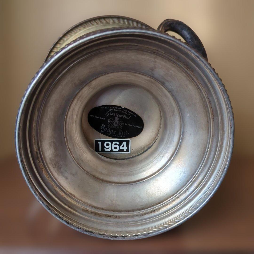 【レトロ】トロフィー 銀メッキ