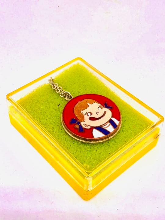 超レア！1960s✨昭和レトロ✨エナメル七宝製ペンダント