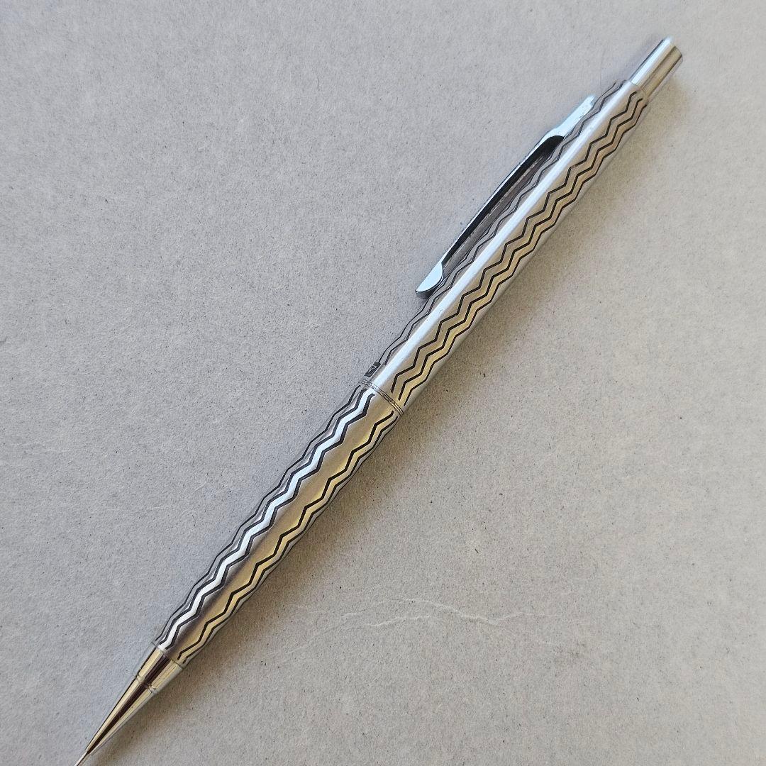 NEWMAN ニューマン 蝕刻 0.5 シャーペン 波模様 廃盤 おまけ付き