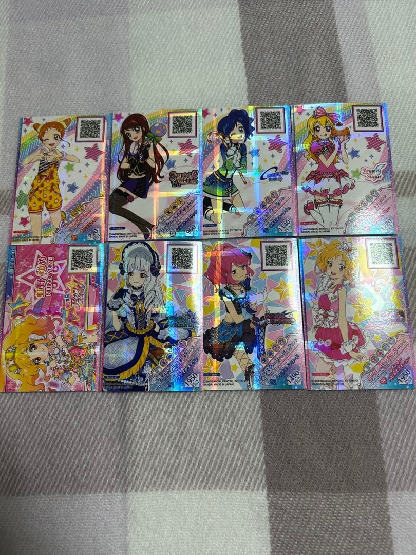 アイカツフレンズ フルコーデカード6枚セット＋虹野ゆめ アイドルカード アイカツフレンズ フルコーデカード6枚セット＋虹野ゆめ アイドル