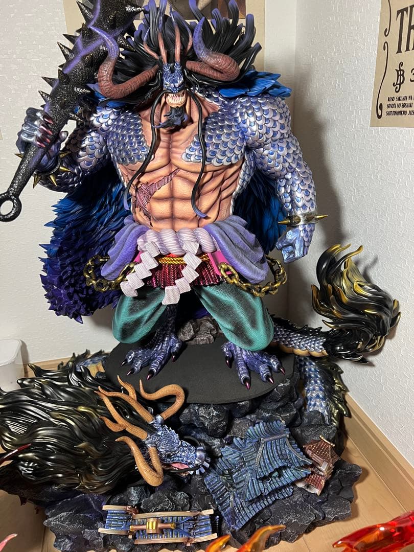 ガレージキット jacksdo 百獣のカイドウ 台座＋顔変更パーツセット