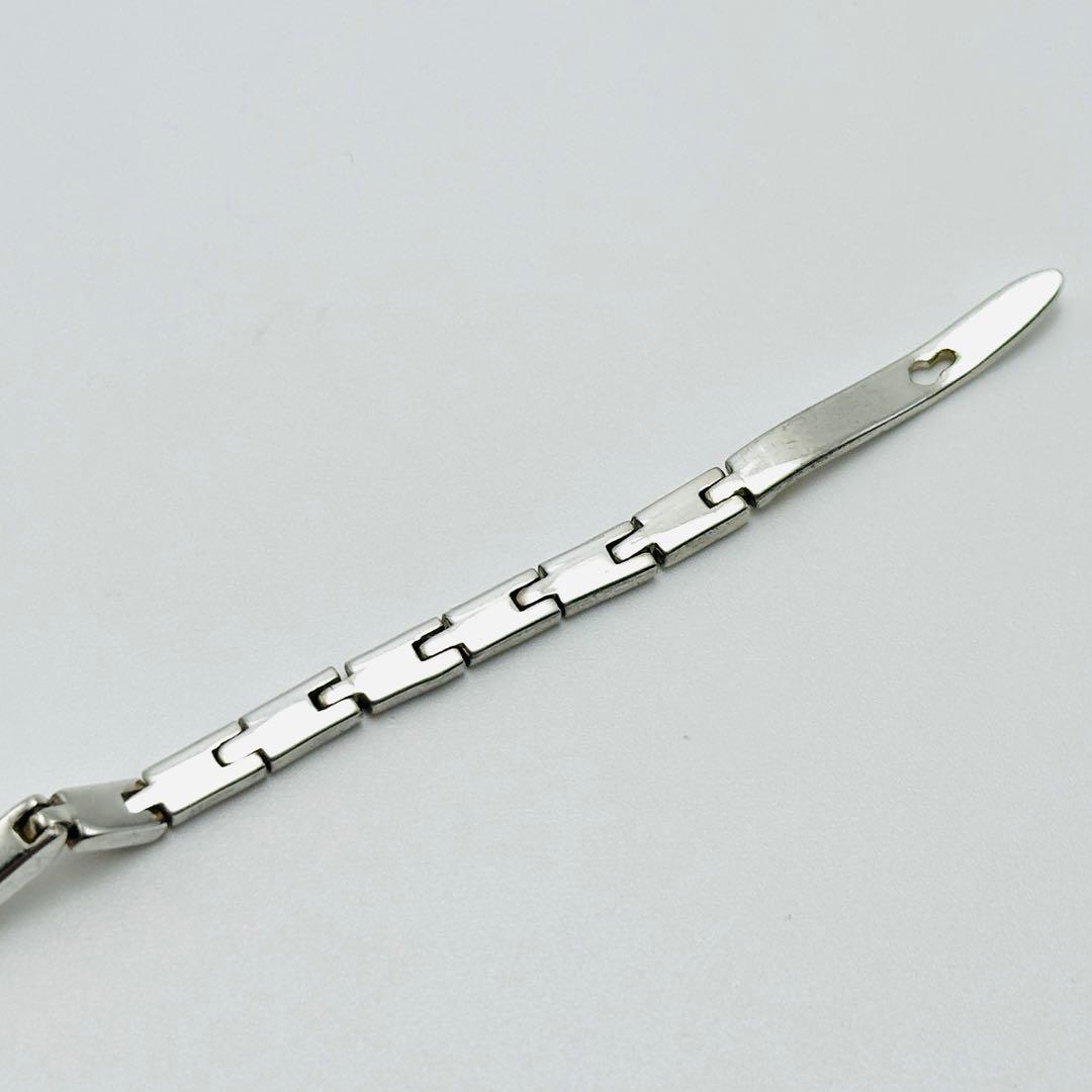 GUCCI ヴィンテージ　ID ブレスレット　バックルモチーフ　925