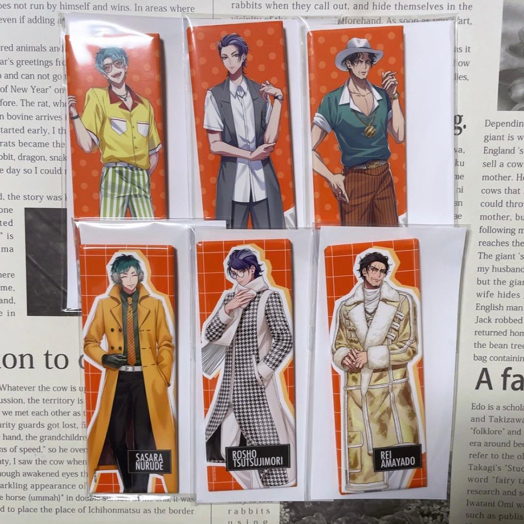 ヒプノシスマイク 簓 盧笙 零 缶バッジ アクキー Flava HYPED-UP