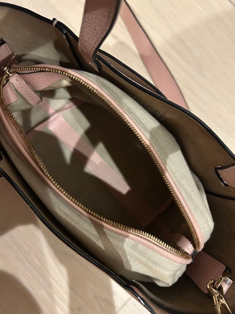 Valextra バケットバッグ マイクロ ペオニア