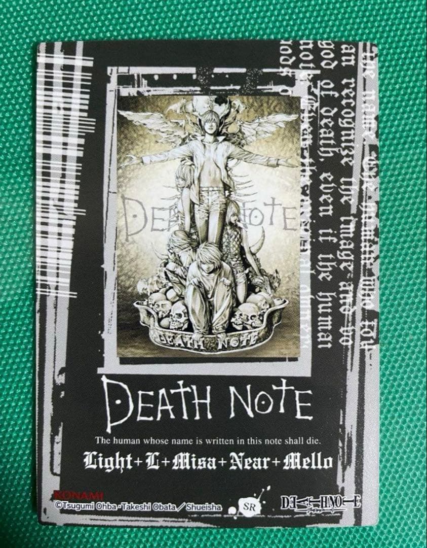 DEATHNOTE トレカ SR 夜神月 L ミサ ニア メロ