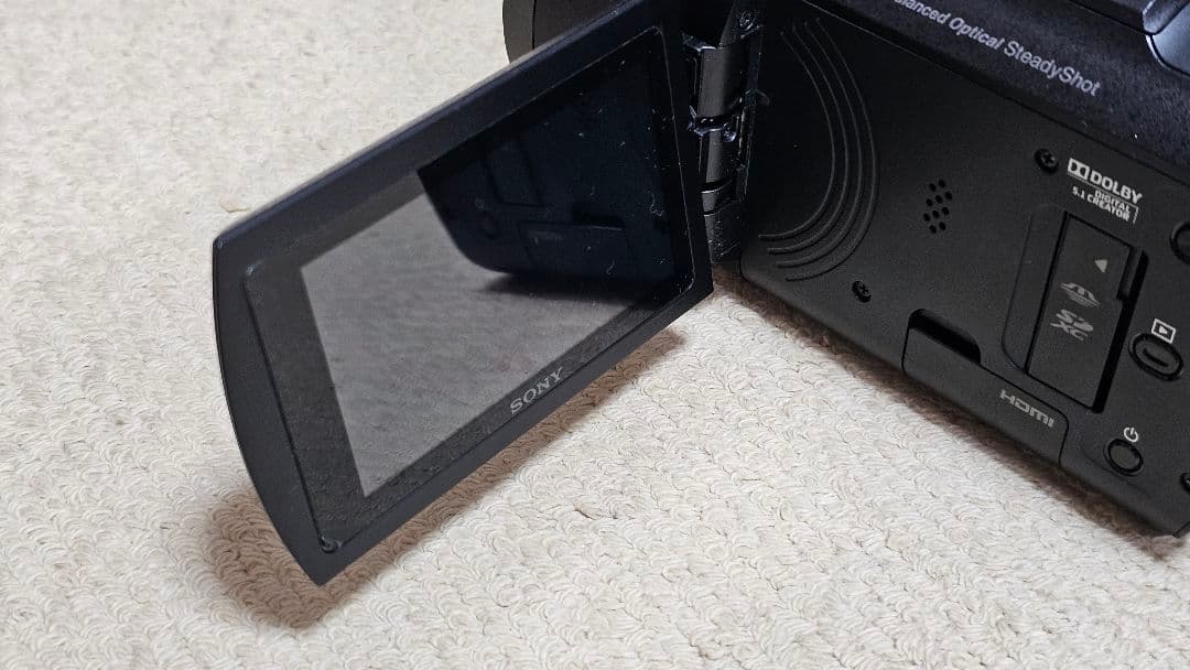 【ジャンク】SONY FDR-AX45 4Kビデオカメラ本体