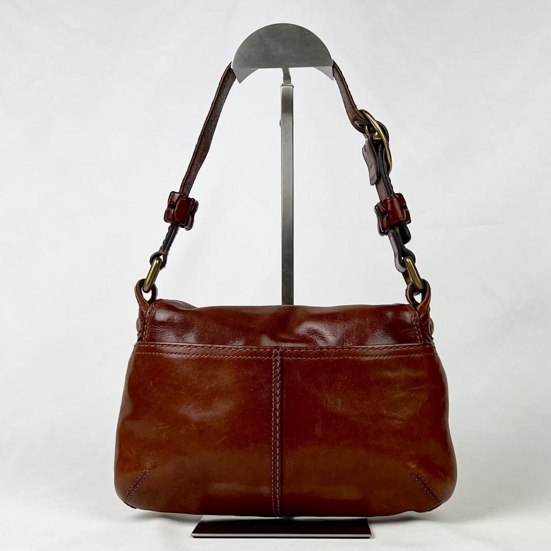 COACH ショルダーバッグ ソーホー ブリーカー 11427 レザー ブラウン