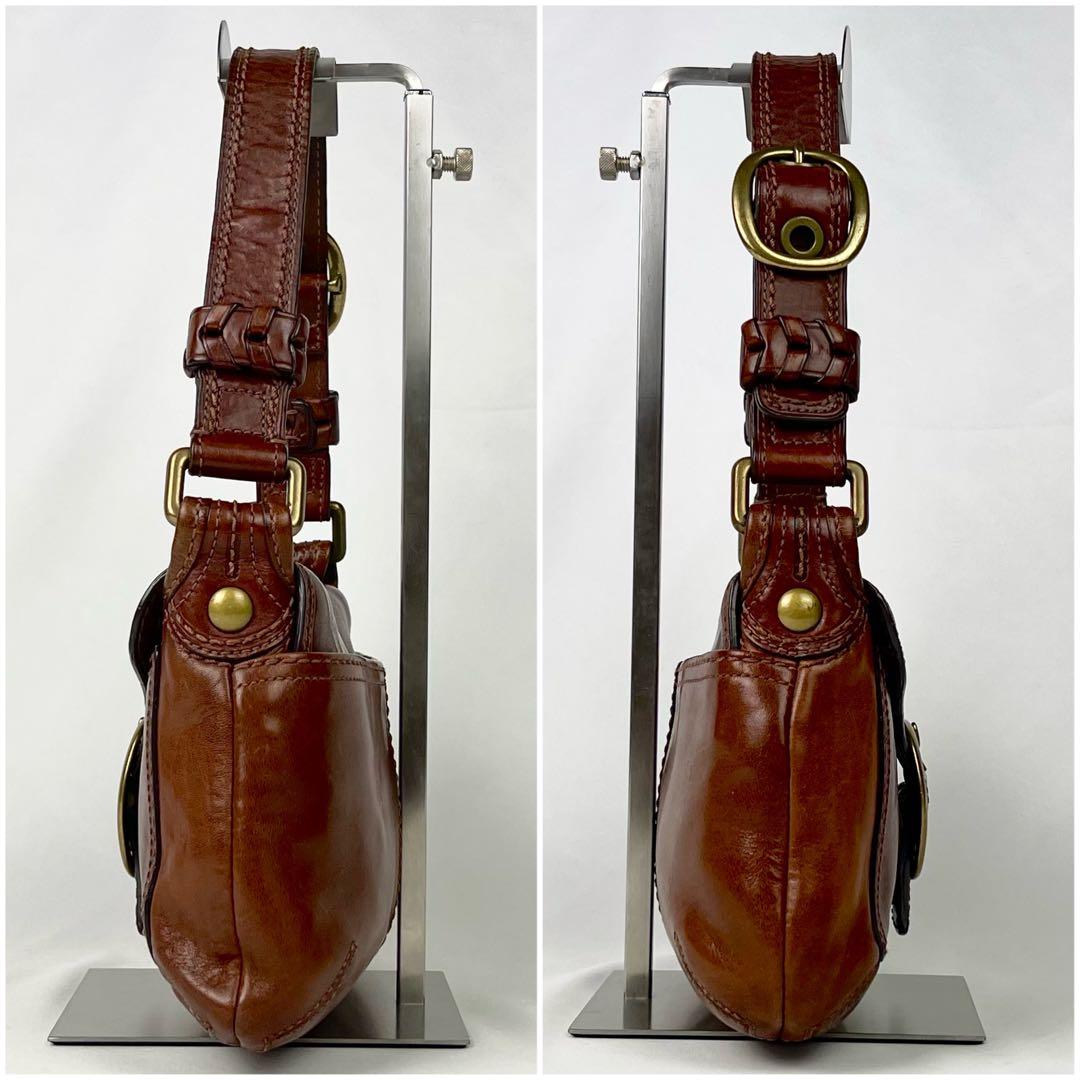 COACH ショルダーバッグ ソーホー ブリーカー 11427 レザー ブラウン