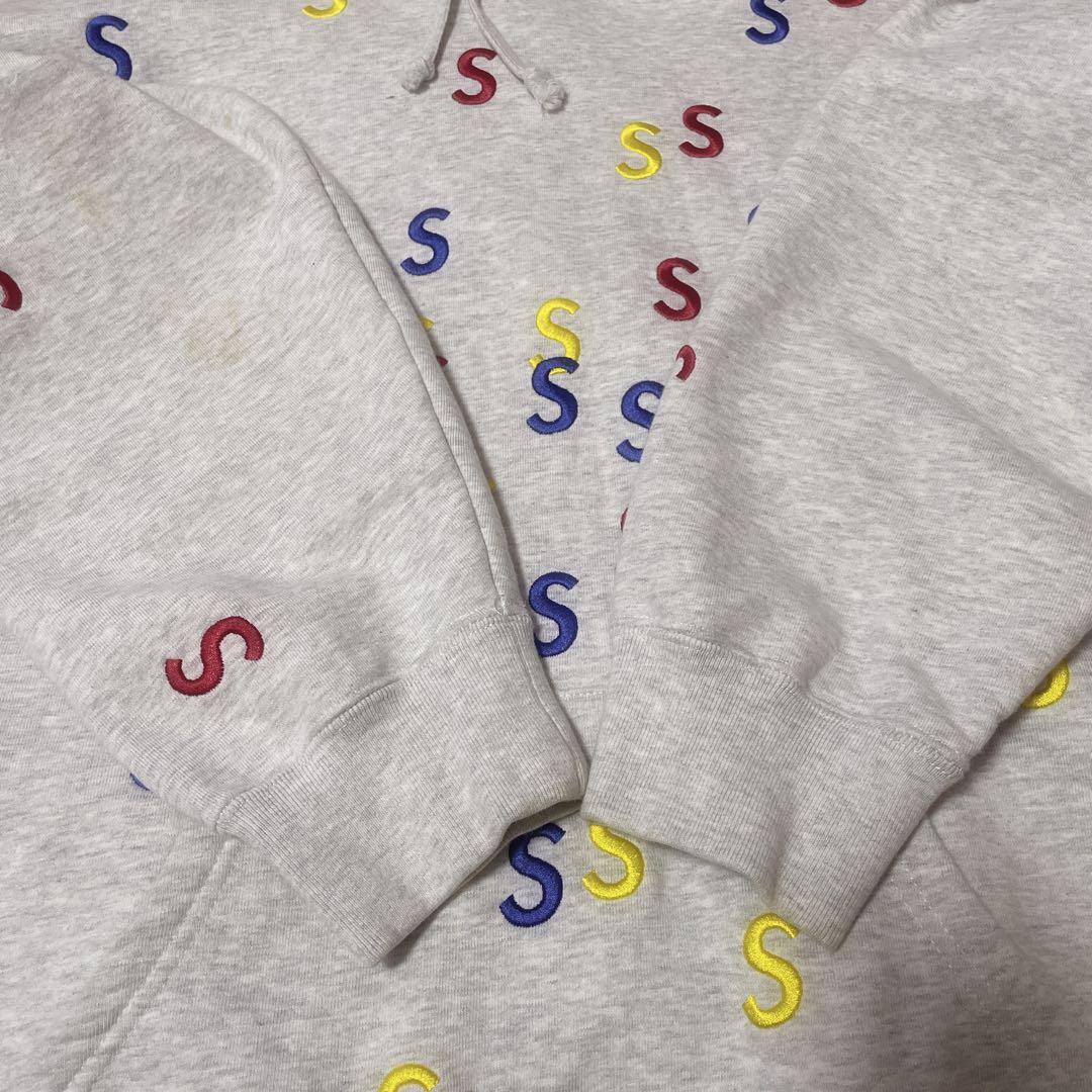 Supreme シュプリーム スウェット パーカー グレー 完売品 マルチ 稀少