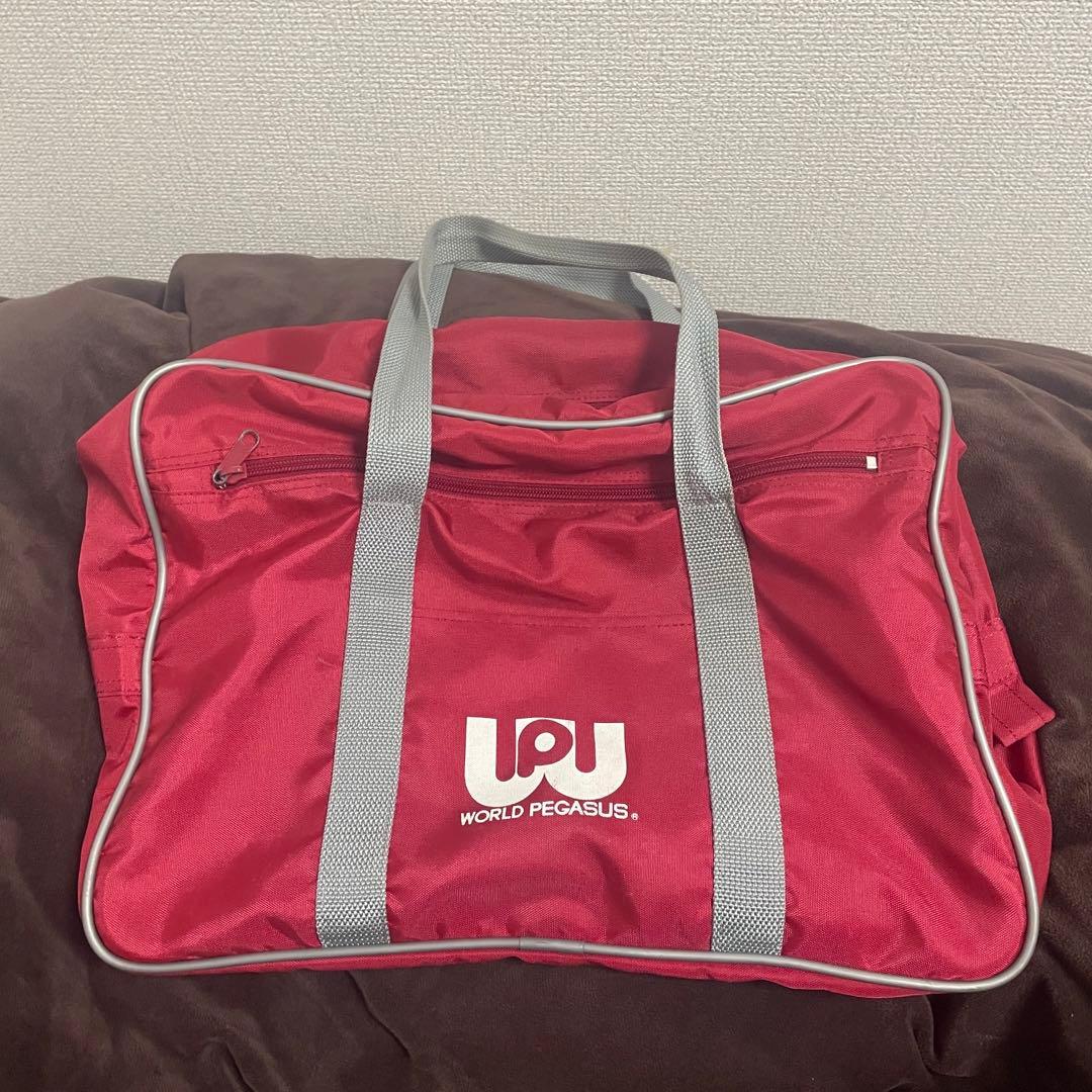 ワールドペガサス スクールバッグ 新品 ワッぺ スクバ 赤 RED