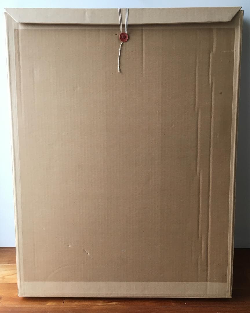 赤石文雄　パステル画「ものおもい」　M10号位　状態良好