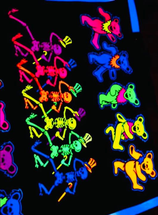 ♠︎グレートフルデッド♠︎90s ♠︎ビンテージ♠︎蛍光ブラック・ライト♠︎デッドヘッズ