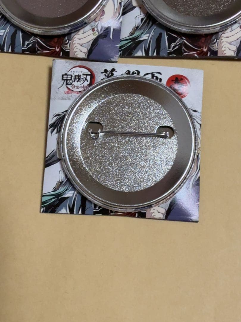 鬼滅の刃 全集中展 幕間画 缶バッジ 刀鍛冶の里編 柱稽古編 宇髄天元