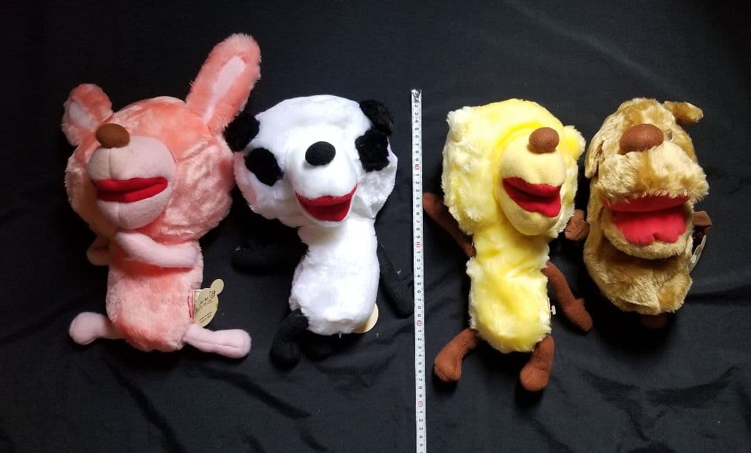 グラディー gladee パペット 4体セット タグ付き未使用