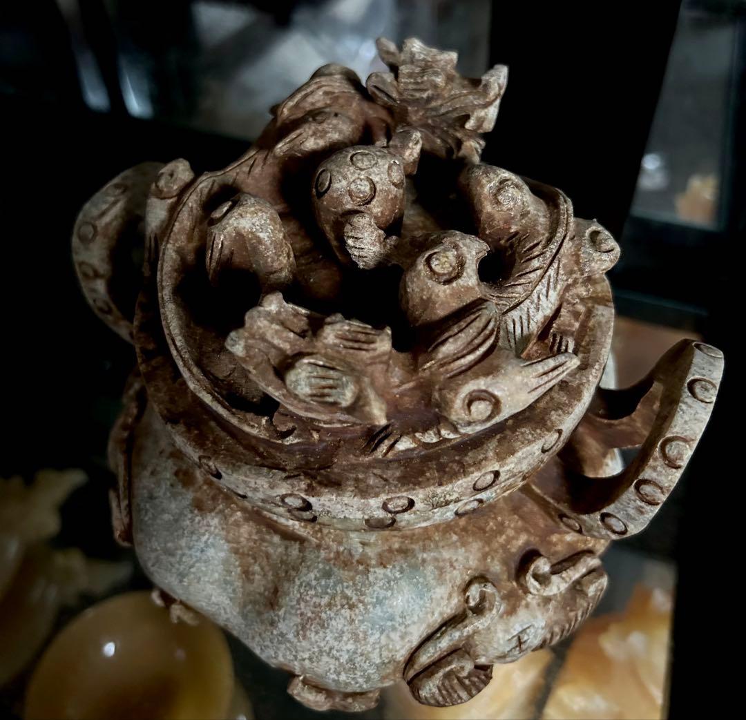 白丹波のような釉肌の瓶 古美術 古道具 花器 花入 アンティーク 徳利