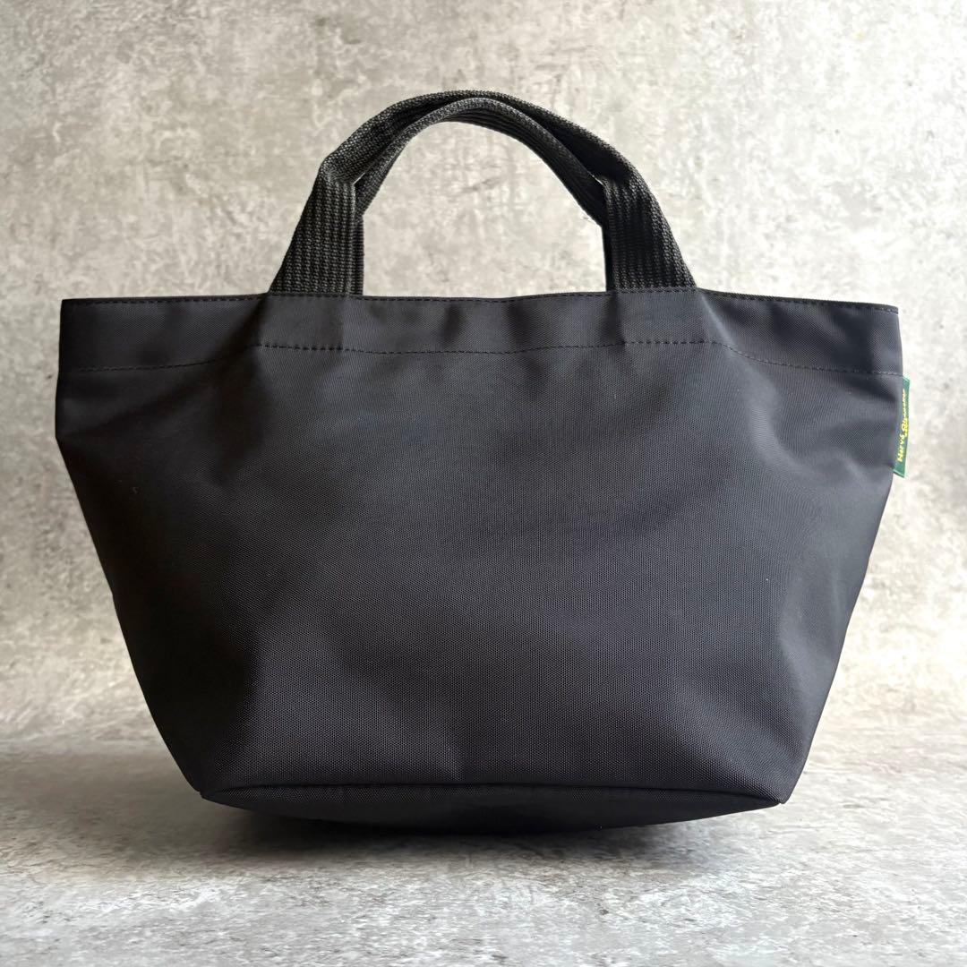 【aaa様】エルベシャプリエ 舟型 トート ハンドバッグ 1027N ブラック