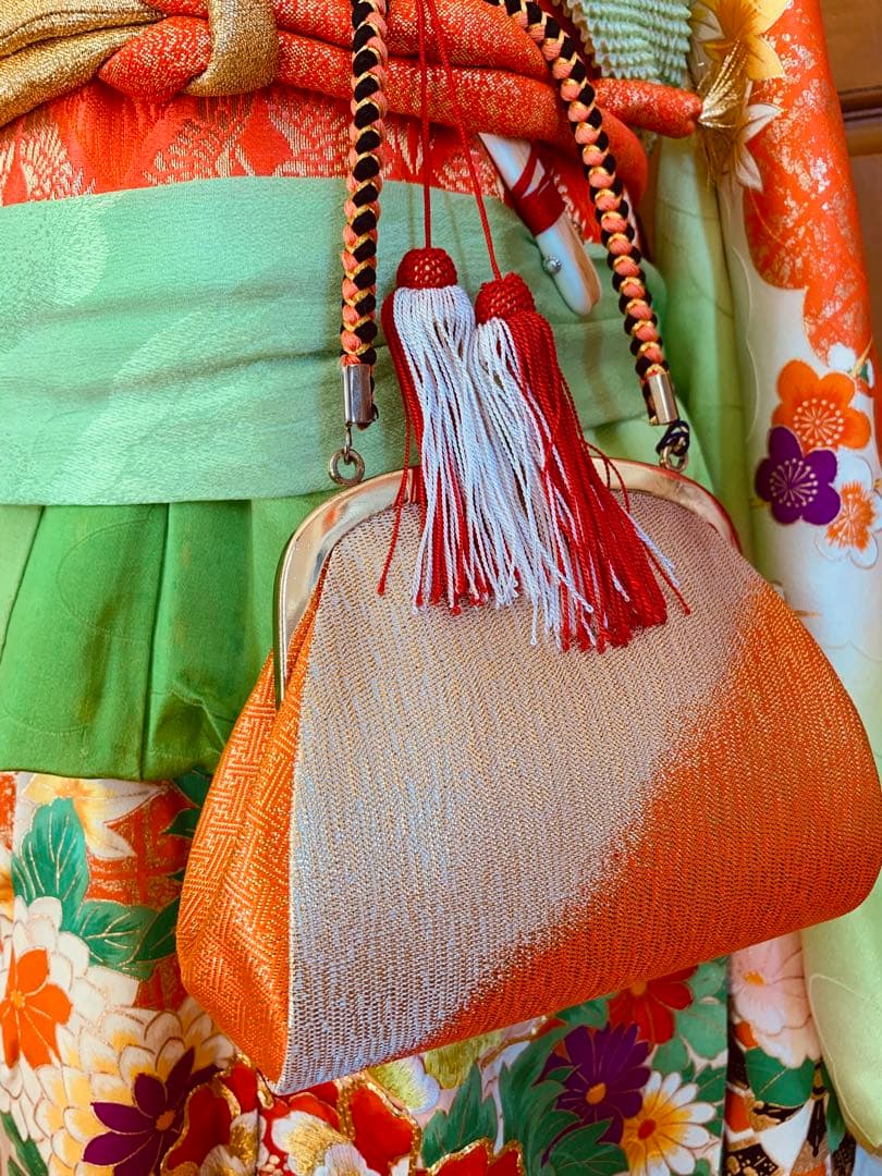 七五三　三歳から五歳の女の子のお支度　振袖コーディネート　お着物セット　女児着物