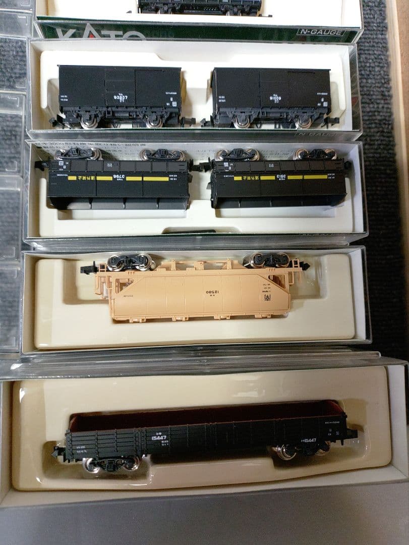 423☆ 中古美品 鉄道模型 Nゲージ貨車 24個セット